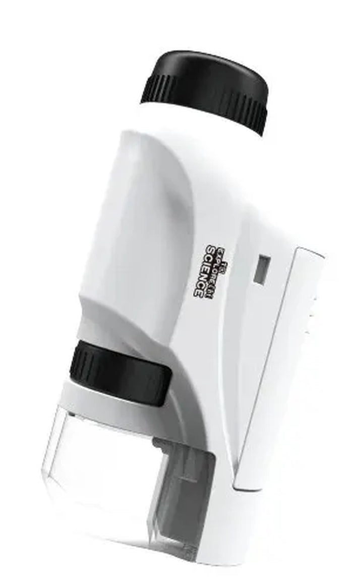 Peekora MiniScope™ 60–120X LED Handheld Microscope for Kids