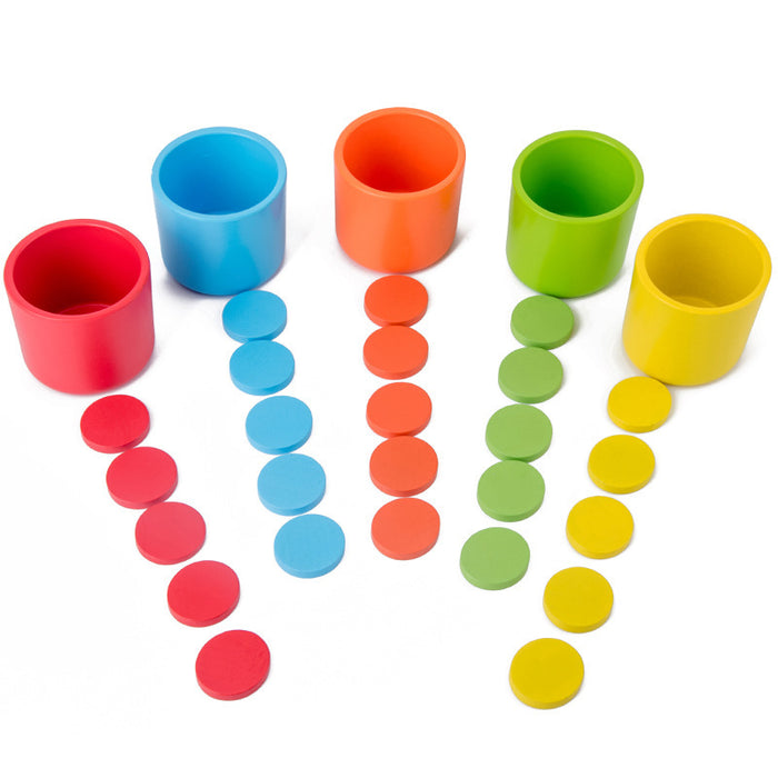 Peekora ColorNest™ Toddler Color Sorting Toy