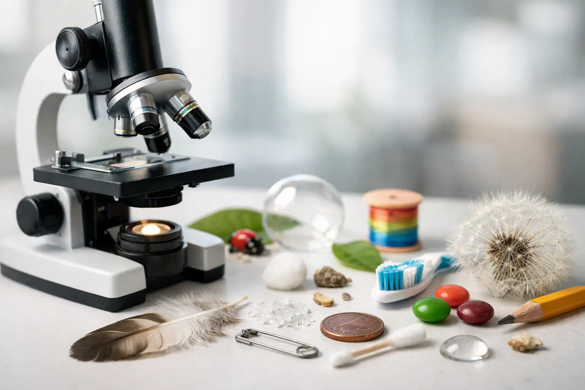 15 Everyday Objects for Microscope Viewing