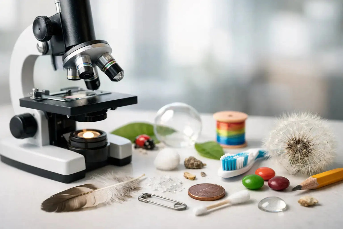 15 Everyday Objects for Microscope Viewing