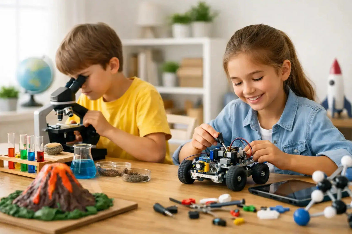 12 STEM Activities for Children at Home