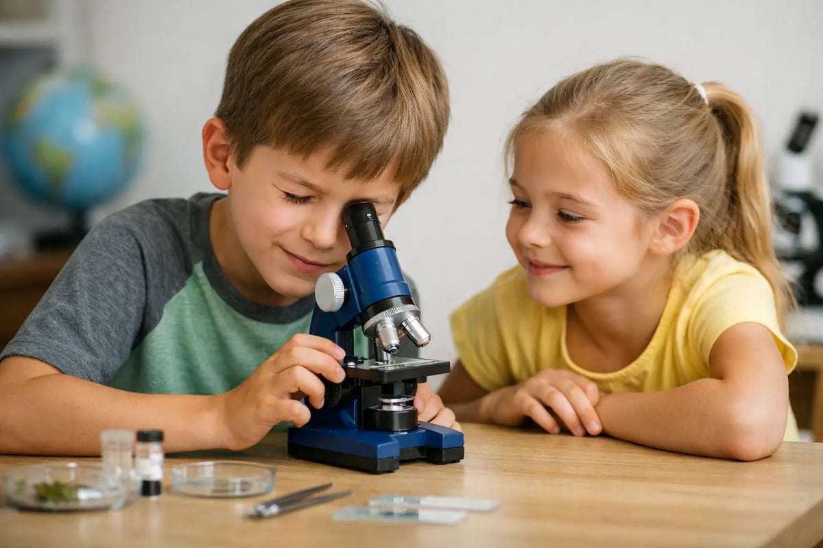 How to Choose a Kids Microscope They'll Use