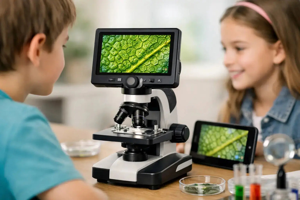 4K Microscope Features Kids Will Actually Use