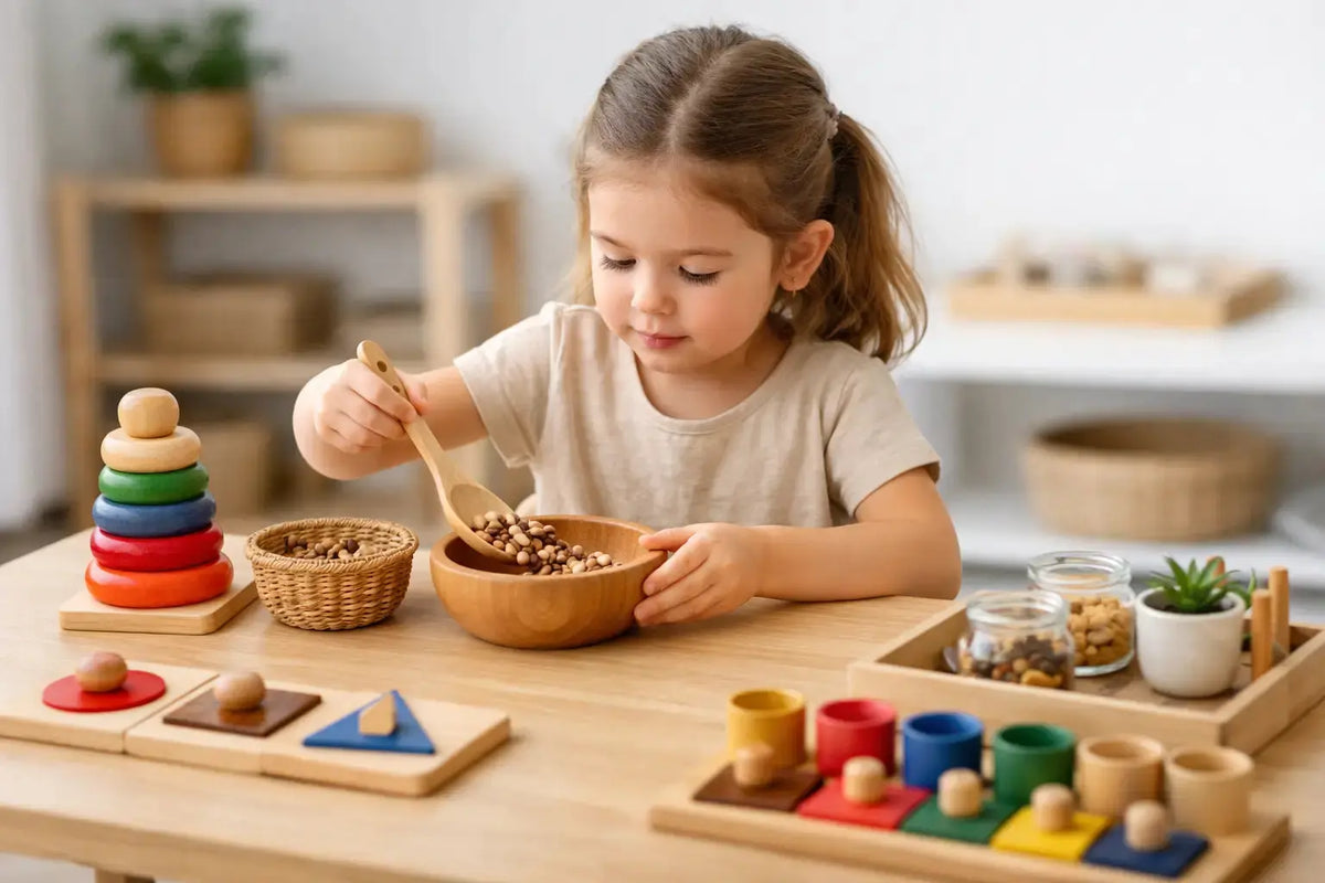 Montessori Play Ideas That Build Everyday Skills