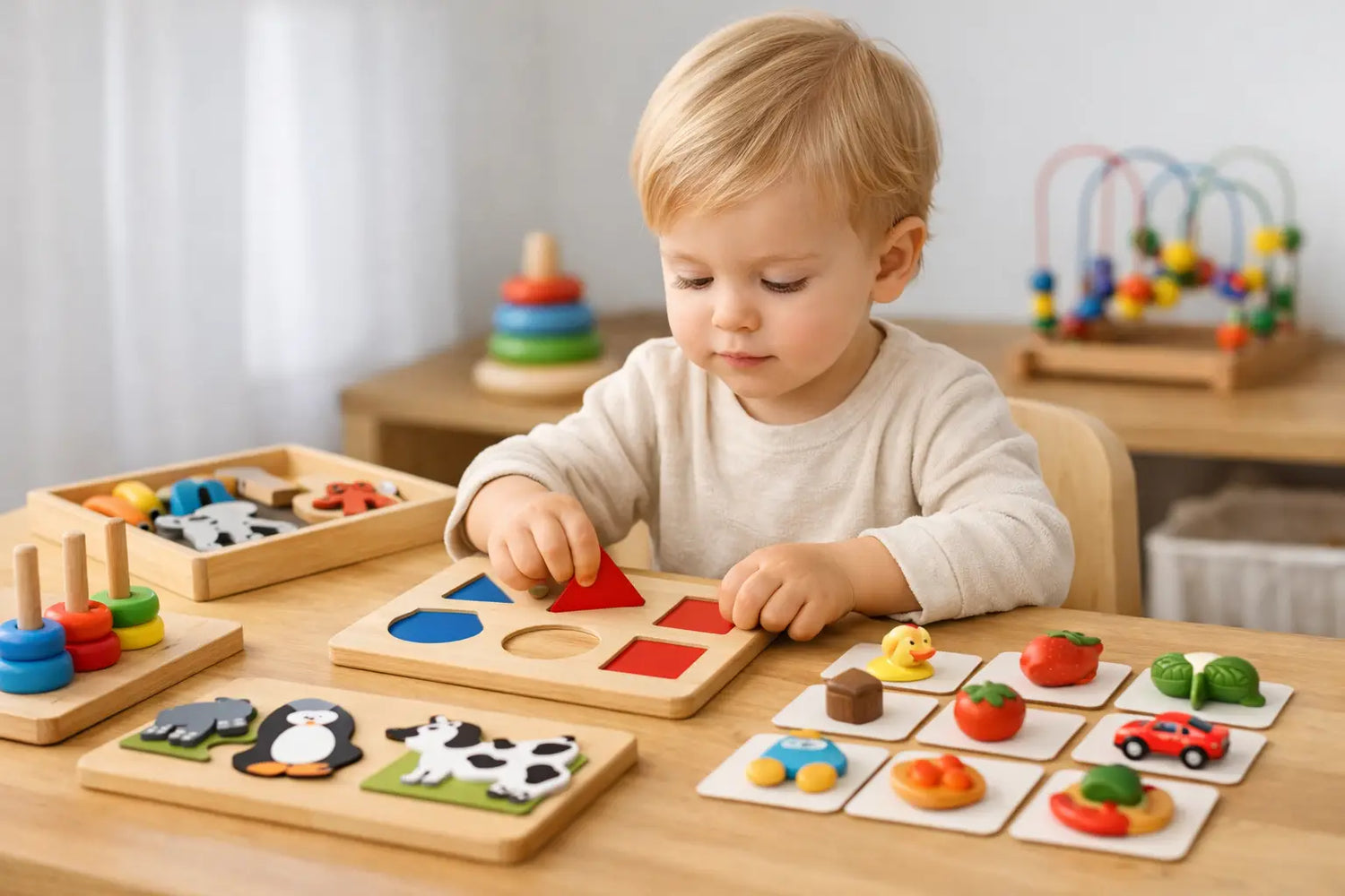 Logic Matching Toys for Toddlers That Build Skills
