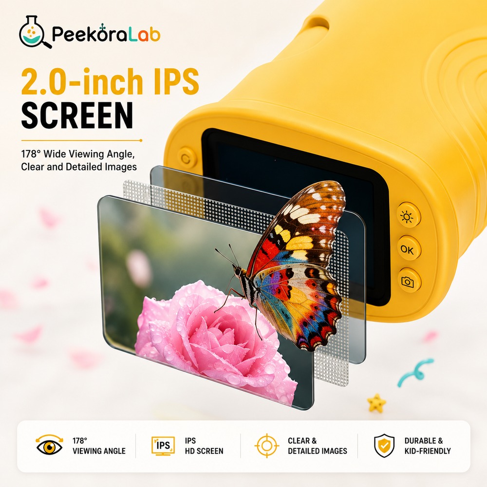 PeekoraScope Explorer™ 4K Discovery Microscope