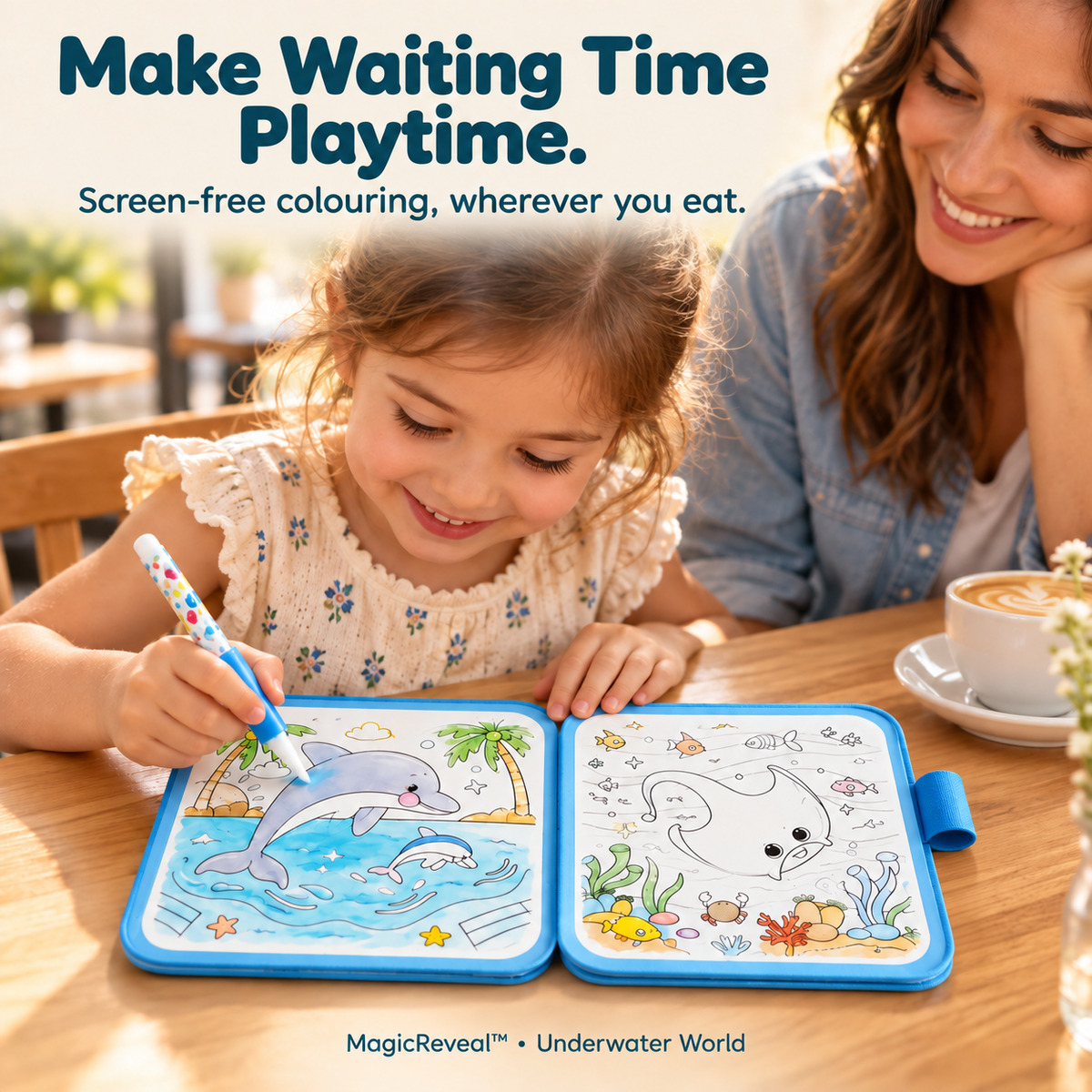 Peekora MagicReveal™ Reusable Water Coloring Book PeekoraLab