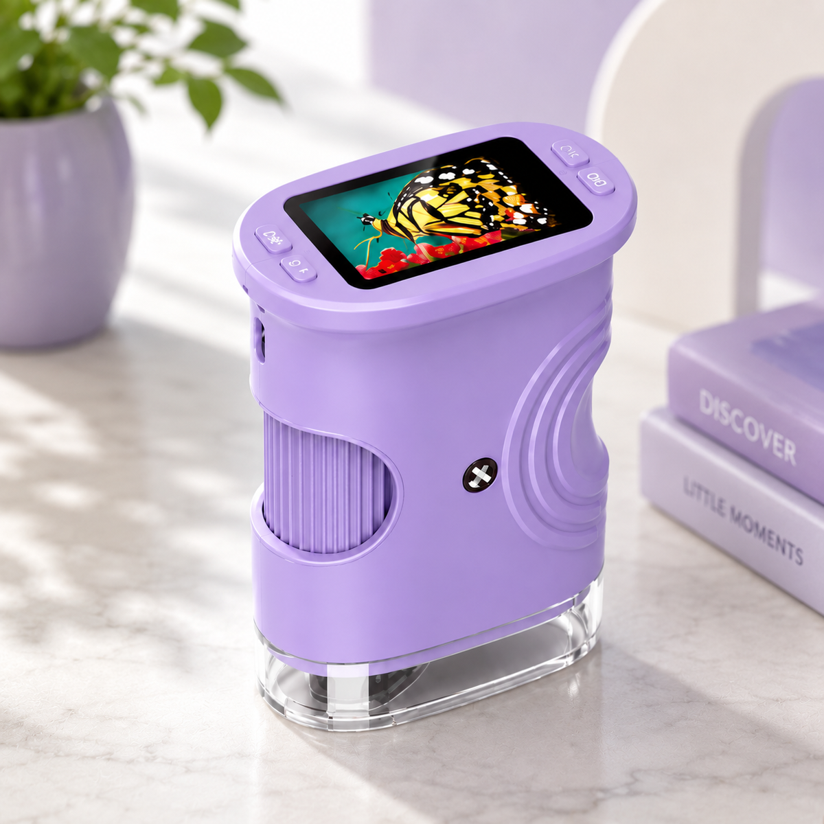 PeekoraScope Explorer™ Kids Digital Microscope - PeekoraLab