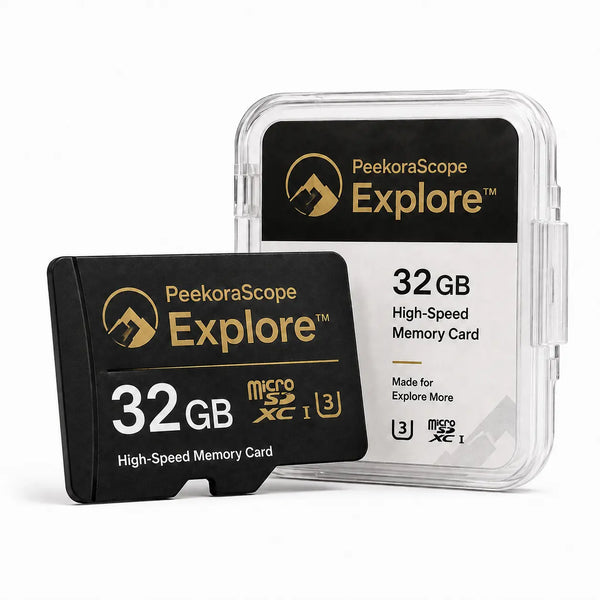 Peekora Micro SD Card 32GB for Kids Microscope
